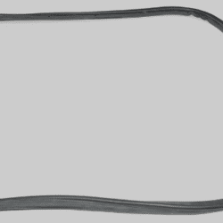 RHS Front Row Door Seal (OEM Spec/LR077687) - LR Defender
