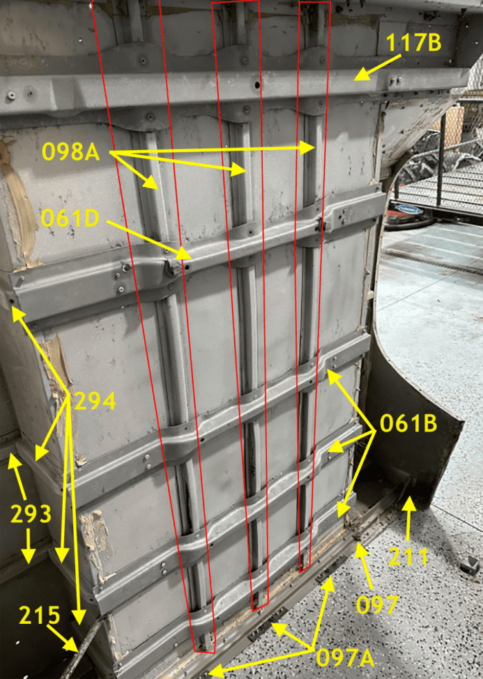 HDG Rear Tub Under Floor Reinforcement/Support Crossmember - LR Defender 110 (4 or 5 door) & LR Series 2/2A/3 109" SW (with seat belt support for 2nd row seats 58-06) - Image 5
