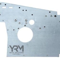 LHS Back Plate (Part A), Headlamp Unit/Box - LR Discovery 1 & 2 (up to 2002)