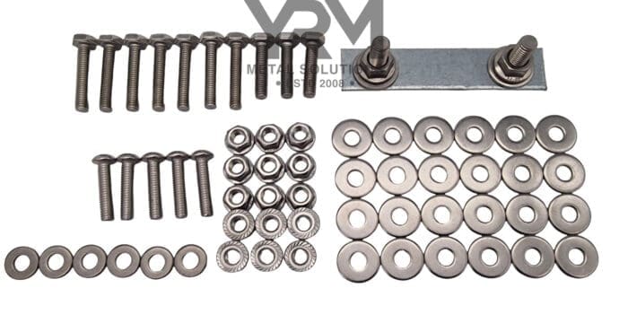 S/S A4 Sill Rail Fixing Kit - LR Defender 110 & LR Series 2/2A/3 109" (4 or 5 Door)