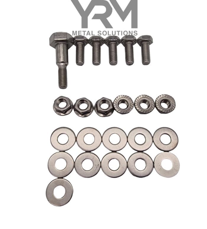 S/S A4 Fuel Tank & Bracket Fixing Kit - LR Defender 90 (83-98)