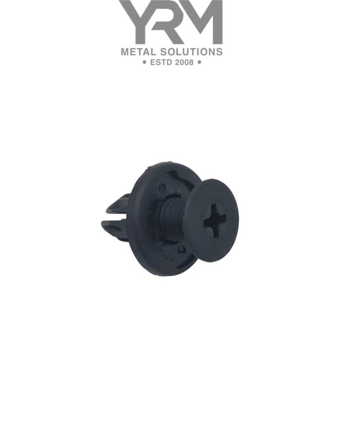 Plastic Scrivet, Rivet Black (DYQ100230) - LR Defender (07-16), LR Discovery 2 & Freelander 1