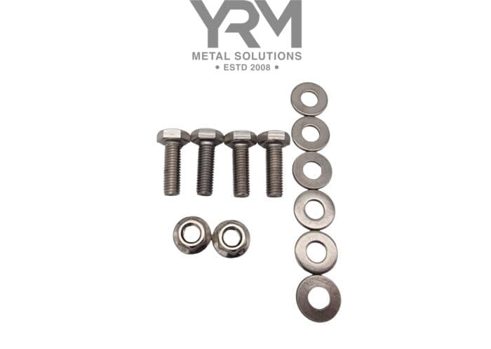 S/S A4-80 Rear Tank Cradle to Chassis Fixing Kit - LR Defender 90 (98-16)