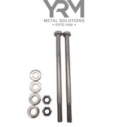 S/S Td5 Centre Exhaust Bracket (A Frame Cross Member) Fixing Kit – LR Defender