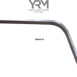 Rear Wing Stay inc S/S Fixings - LR Defender 90