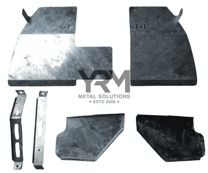 HDG Front and Rear Mudflap Bracket Kit - LR Discovery 2