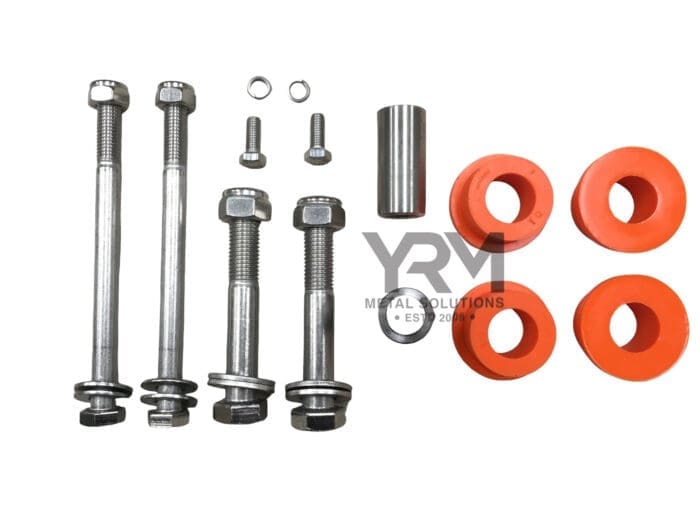 A Frame Bush Kit inc S/S Fixings & Inserts, (Orange) - POLYBUSH - LR Defender (2009 onwards)