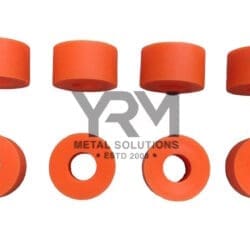 Front Shock Absorber Top & Bottom (Orange) - POLYBUSH - LR Def/D1/RRC