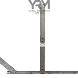 RHS Full Side Frame Assembly, ASSEMBLED - LR Defender 110 & Series 2/3 109" (4 or 5 Door)